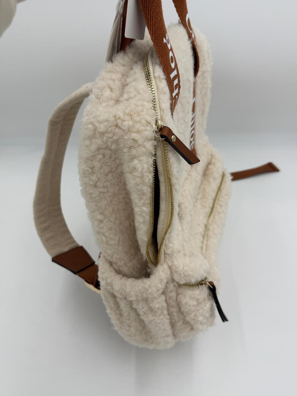 Chloe Shearling Backpack - Picture 7 of 10